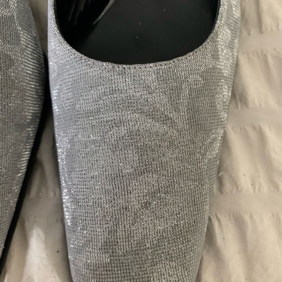 Browns couture silver women’s sling backs size 8.5 - Picture 8 of 14